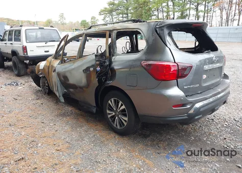 2017 Nissan Pathfinder Sv из США, поврежденный, VIN 5N1DR2MM2HC683647